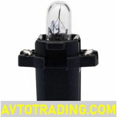 Авто лампа 12V с патроном B8.3D 1,2w BOSMA [0195] / аналог NARVA 17036