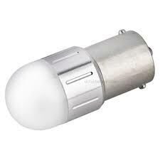 Авто лампа LED (тип P21/5w BAY15) 12V белая S0031